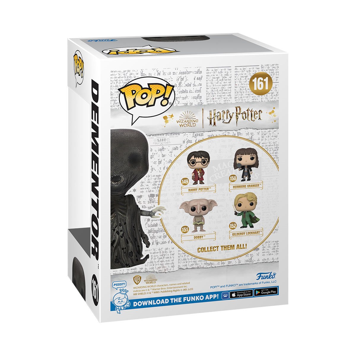 Funko Pop & Tee: Harry Potter - Playera 3XL Con Dementor Glow