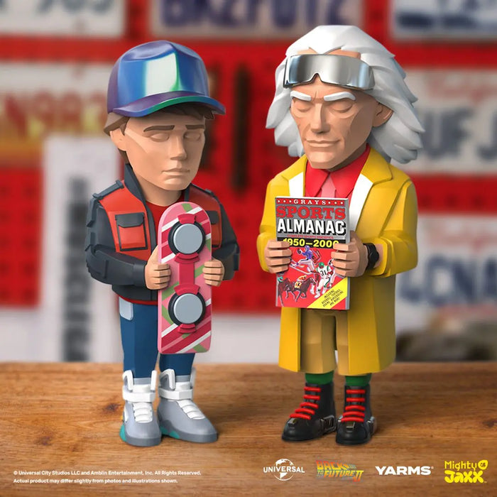 Mighty Jaxx Figures Yarms: Volver Al Futuro Parte 2 - Marty Y Doc Brown