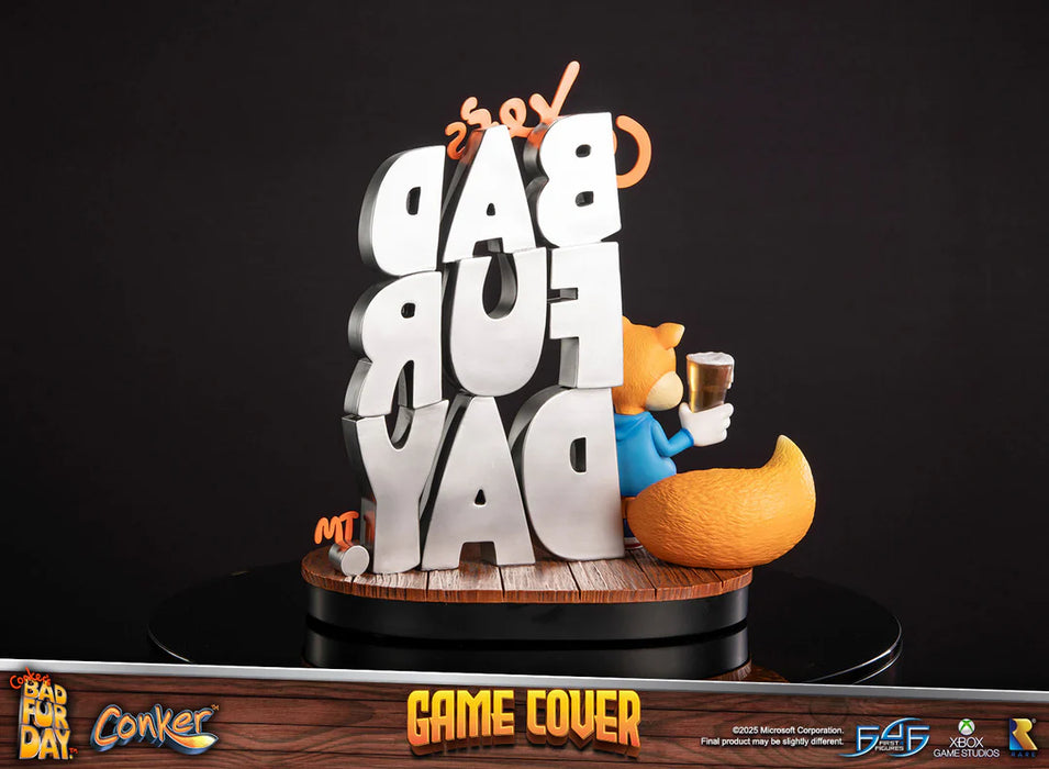 First 4 Figures: Conkers Bad Fur Day - Game Cover Standard Edition 17 Pulgadas