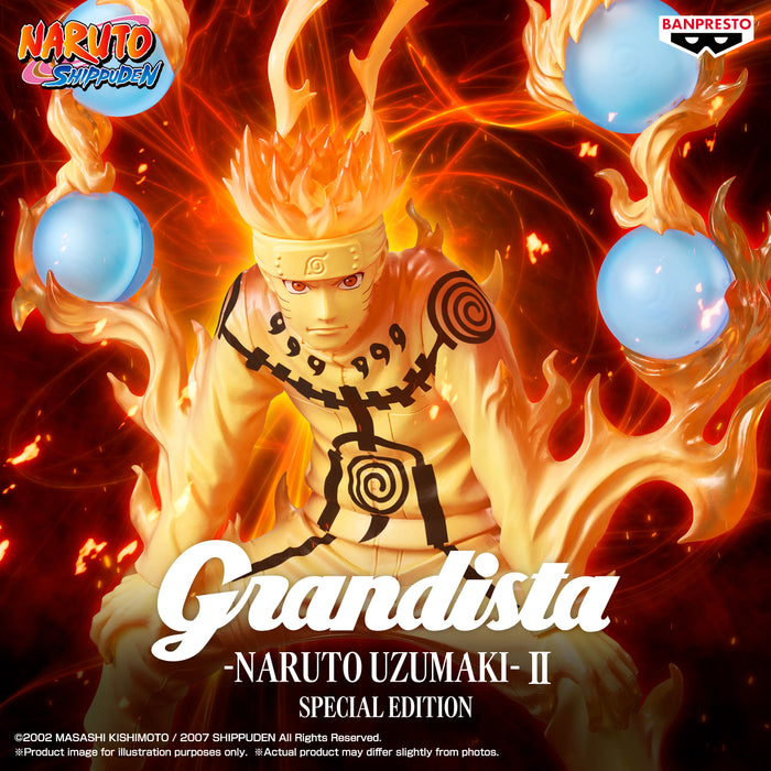 Banpresto Grandista: Naruto Shippuden - Naruto Uzumaki II Special Edition