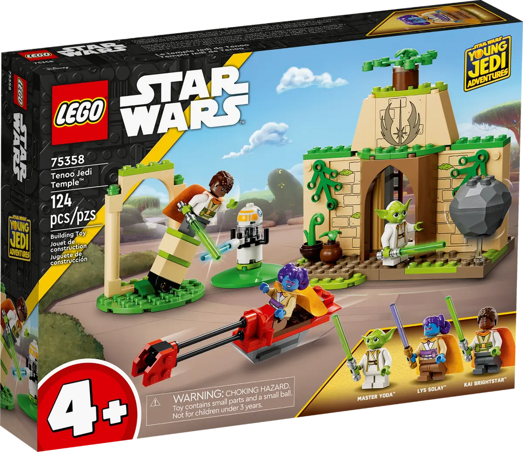 LEGO Star Wars Young Jedi Adventures Templo Jedi de Tenoo 75358 Distrito Max