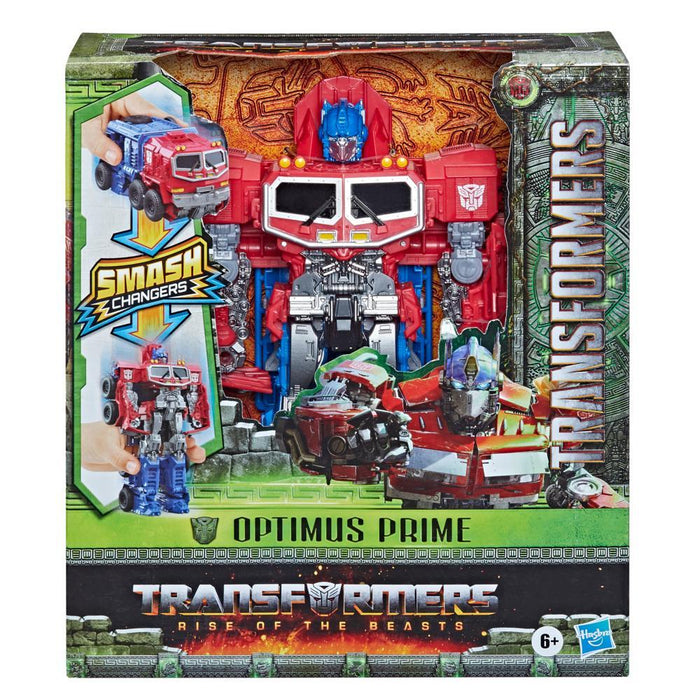 Transformers Smash Changers: Rise Of The Beasts - Optimus Prime 9 Pulgadas