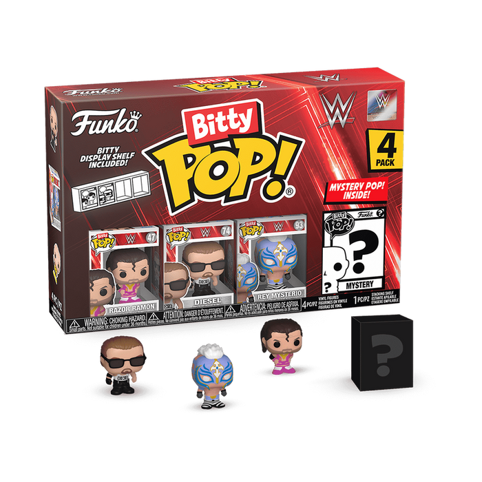 Funko Bitty Pop: WWE - Razor Ramon 4 Pack