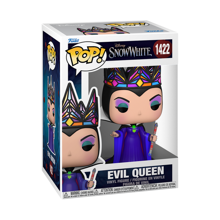 Funko Pop Disney: Blancanieves Live Action - Reina Malvada Purpura