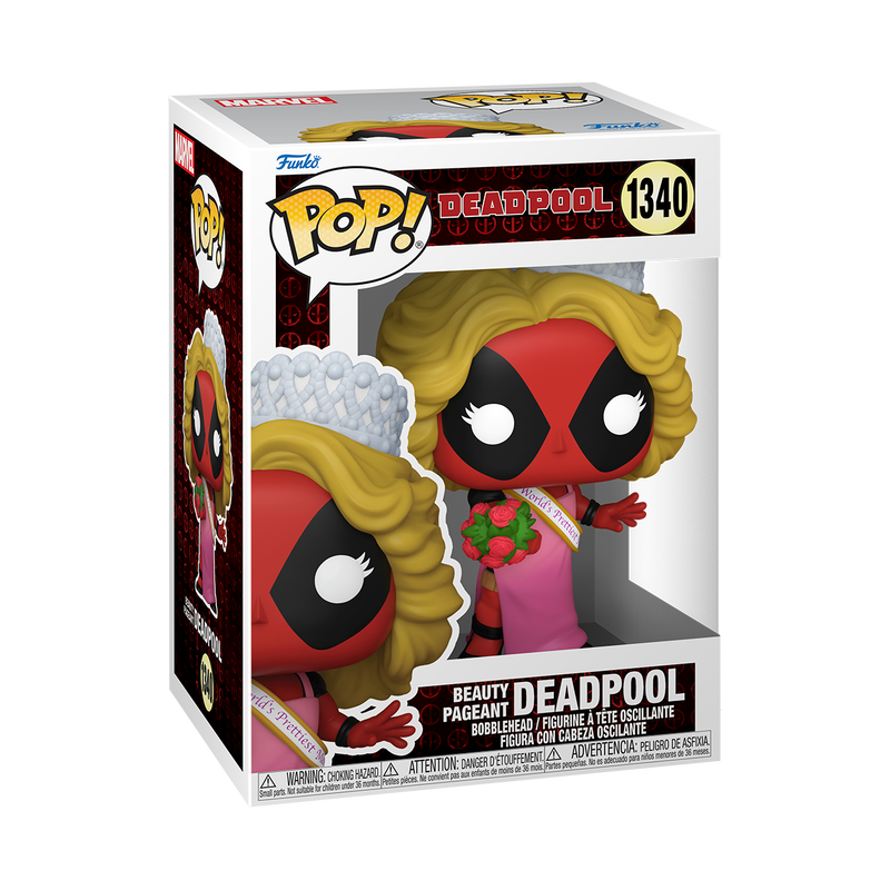 Funko Pop Marvel: Deadpool - Deadpool Reina De Belleza