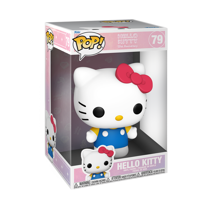 Funko Pop Jumbo: Hello Kitty 50 Aniversario - Hello Kitty 10 Pulgadas