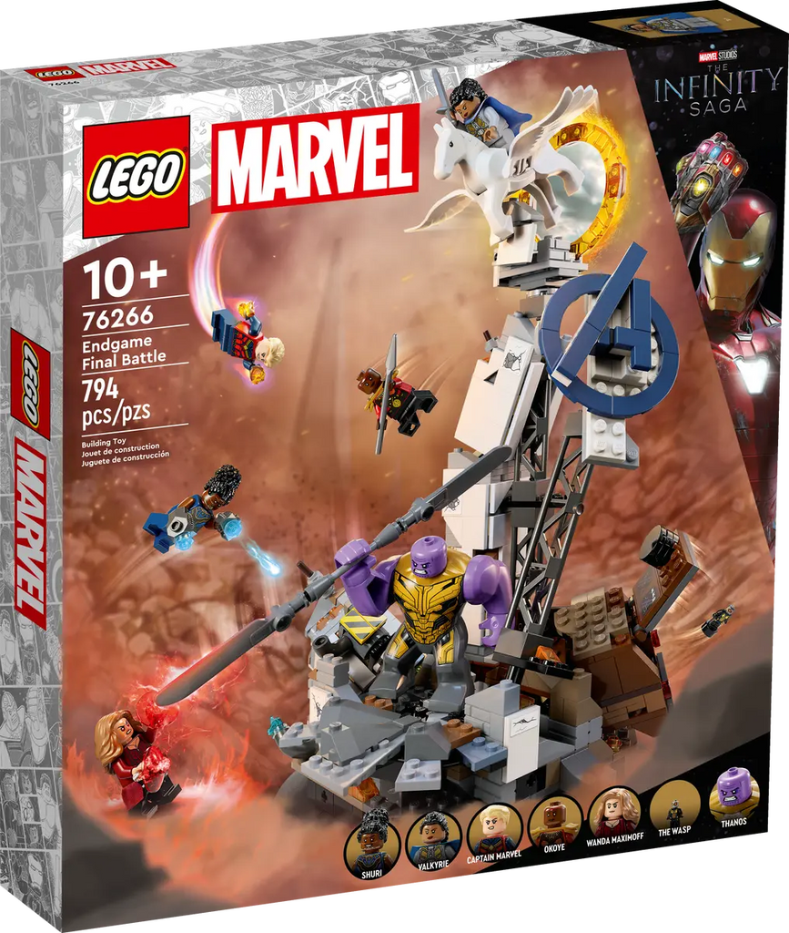 LEGO Marvel Infinity Saga Batalla Final De Endgame 76266 Distrito Max