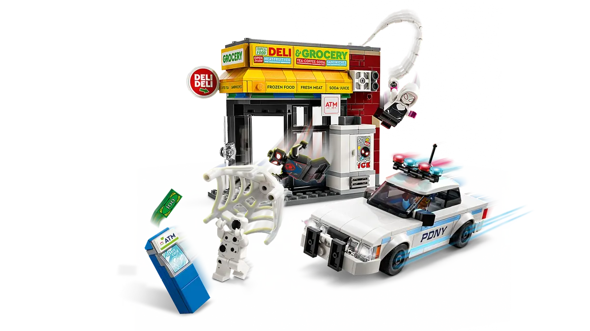 LEGO Super Heroes Marvel Multiverso Aracnido: Miles Morales vs Spot 76311
