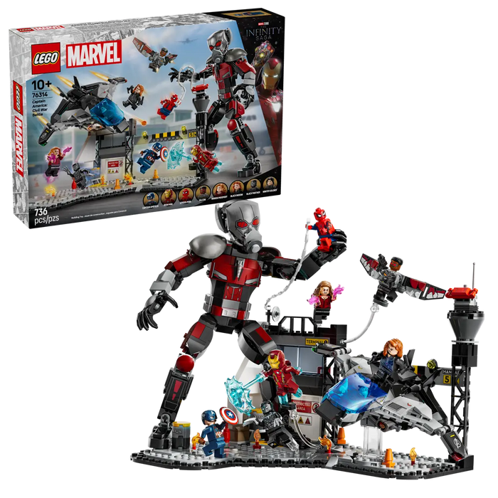 LEGO Super Heroes Marvel Gran Batalla de Capitan America: Civil War 76314