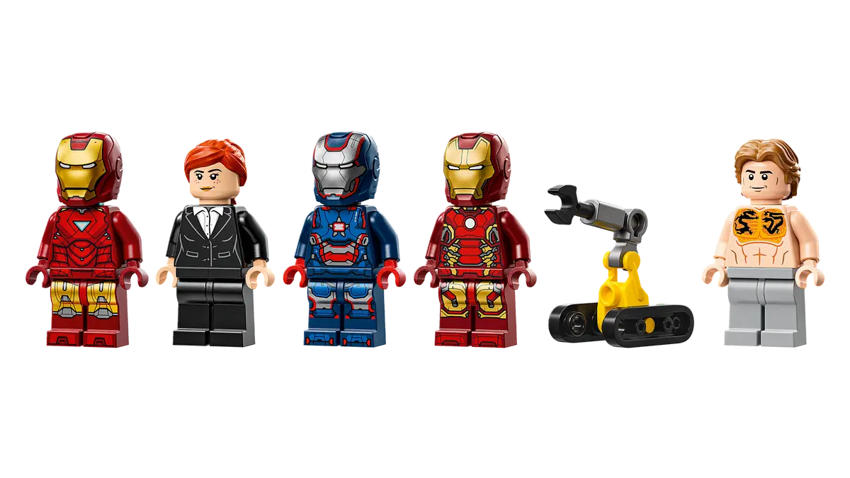 LEGO Super Heroes Marvel Laboratorio de Iron Man: Sala de