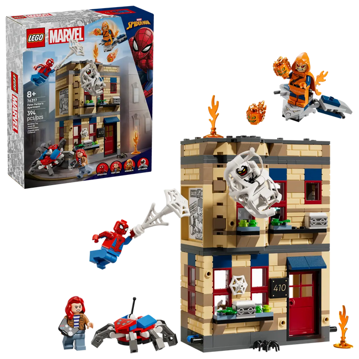 LEGO Super Heroes Marvel Departamento de Peter Parker 76317