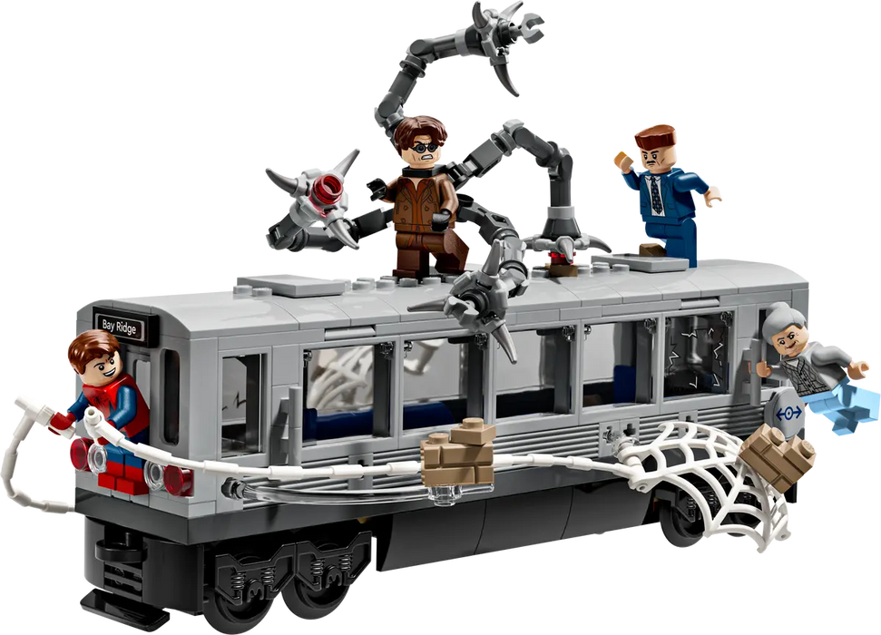 LEGO Super Heroes Marvel Spider-Man vs Doc Ock: Escena del Tren Subterráneo 76321
