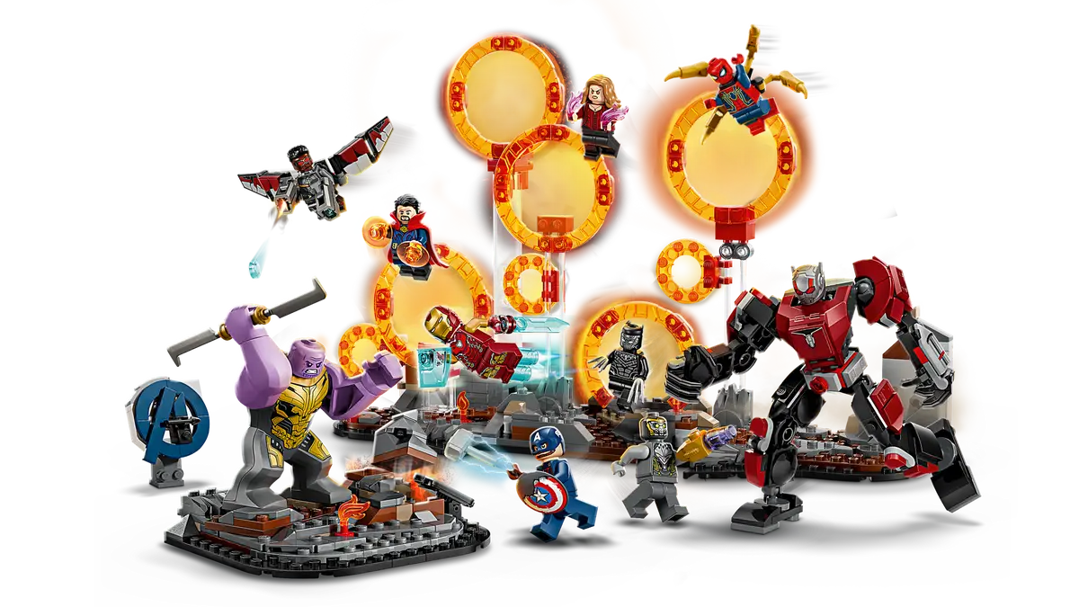 LEGO Super Heroes Marvel Batalla Final de Vengadores: Endgame 76323
