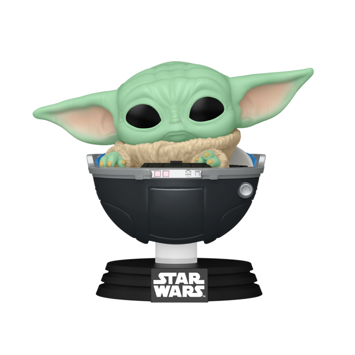 Funko Pop Star Wars: The Mandalorian - Grogu en Cochecito Flotante