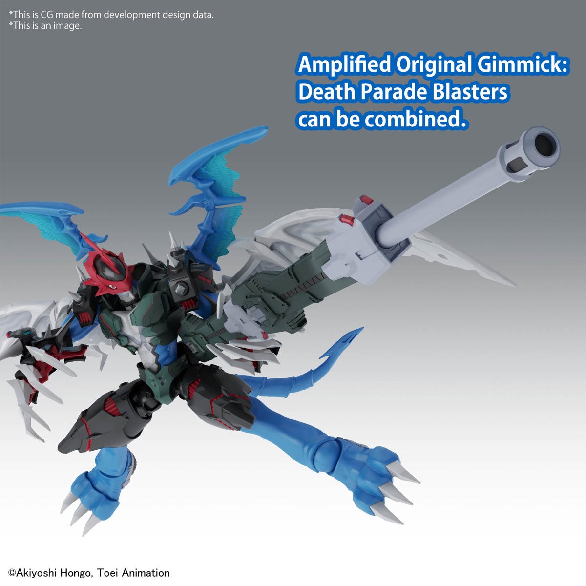 Bandai Hobby Gunpla Figure Rise Standard Model Kit: Digimon Adventure 02 - Paildramon Kit De Plastico