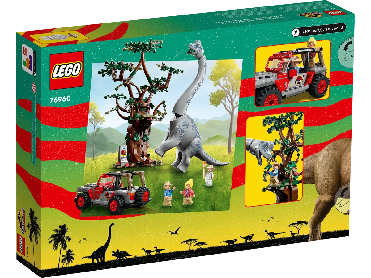 LEGO Jurassic World Descubrimiento Del Braquiosaurio 76960