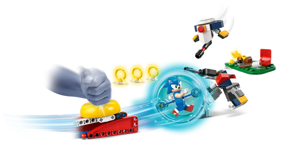 LEGO Sonic Batalla de Sonic en la Hoguera 77001