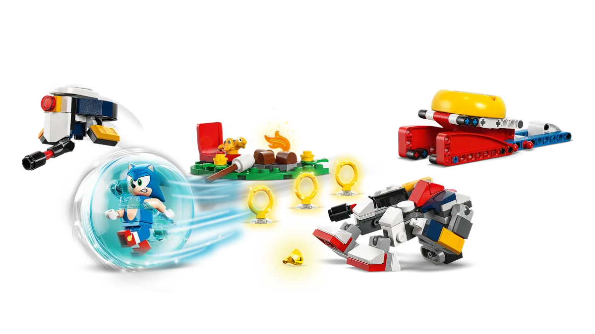 LEGO Sonic Batalla de Sonic en la Hoguera 77001