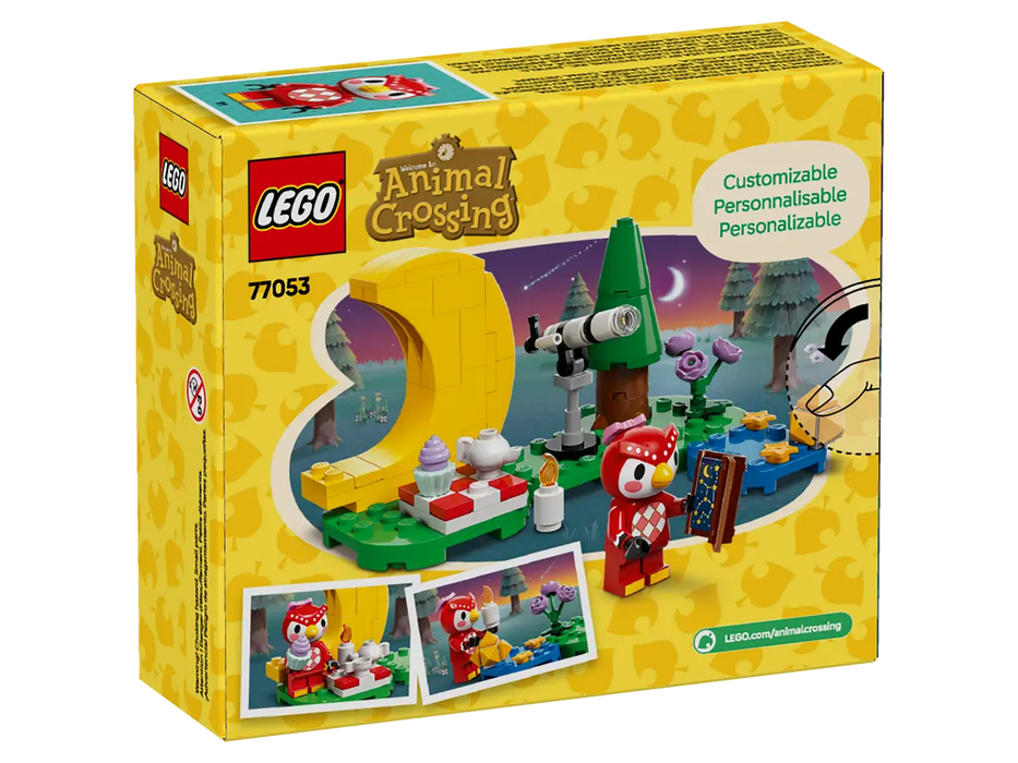 LEGO Animal Crossing Mirando las estrellas con Estela 77053