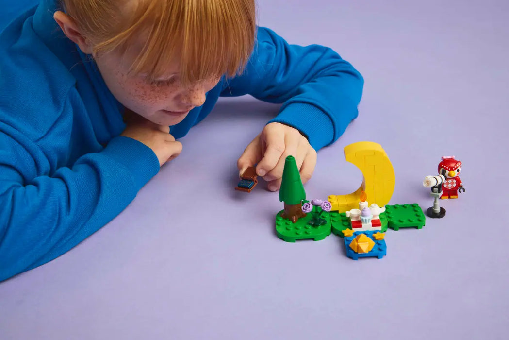 LEGO Animal Crossing Mirando las estrellas con Estela 77053