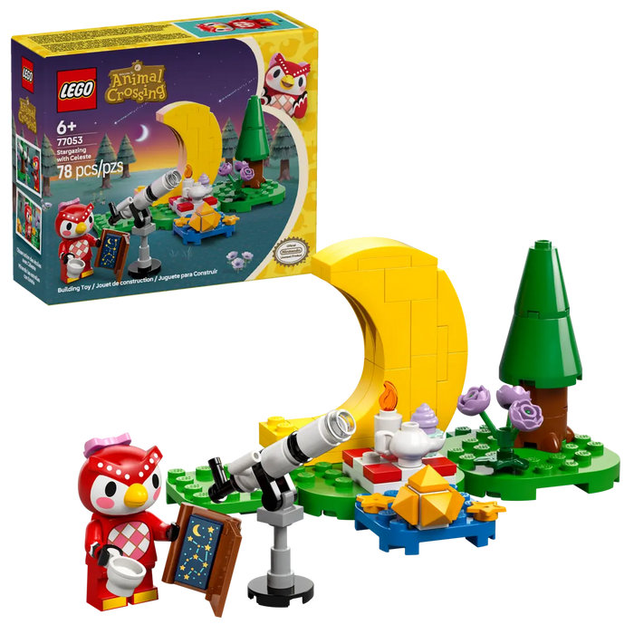 LEGO Animal Crossing Mirando las estrellas con Estela 77053
