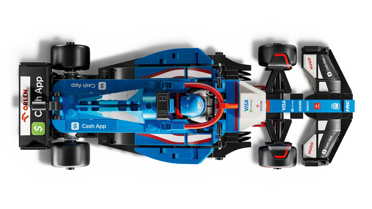 LEGO Speed Champions Coche de Carreras Visa Cash App RB VCARB 01 F1 77246