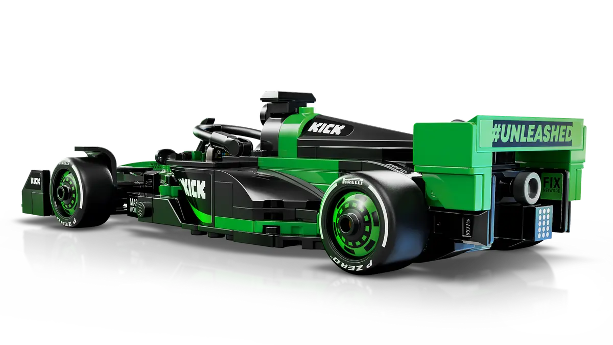 LEGO Speed Champions Coche de Carreras KICK Sauber F1 Team C44 77247