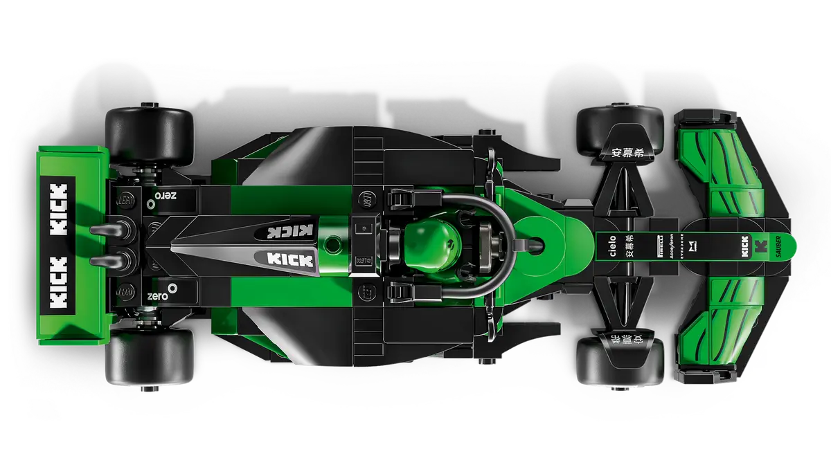 LEGO Speed Champions Coche de Carreras KICK Sauber F1 Team C44 77247