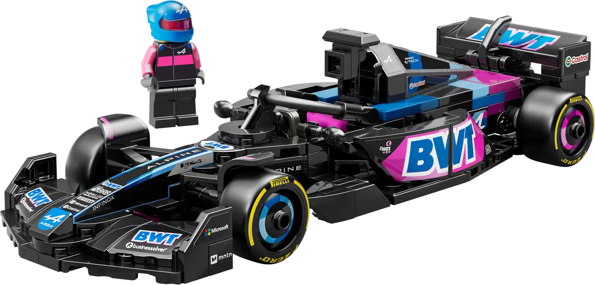 LEGO Speed Champions Coche de Carreras BWT Alpine F1 Team A524 77248