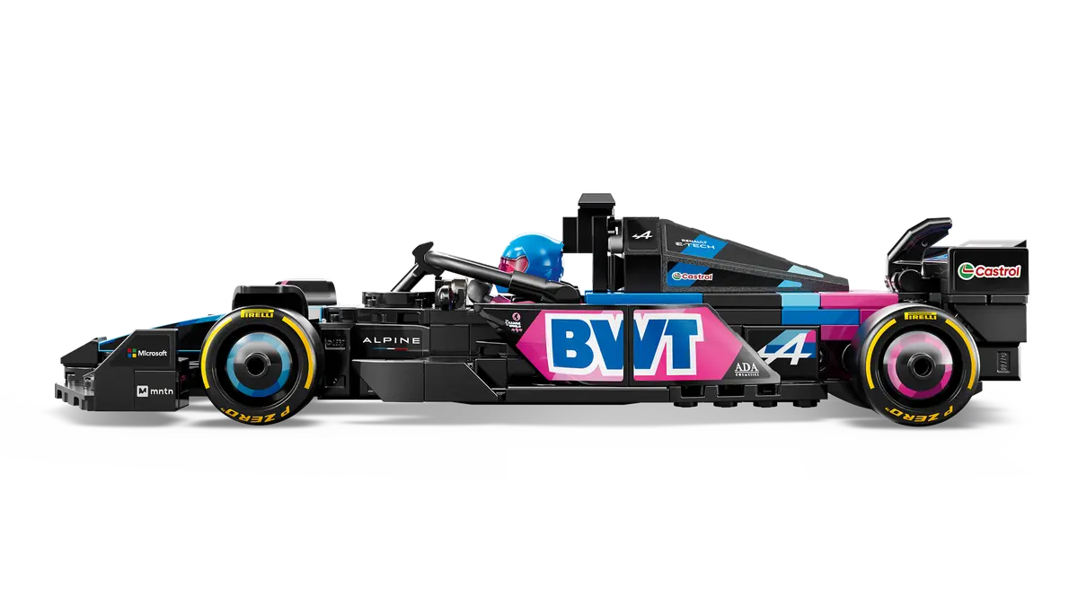 LEGO Speed Champions Coche de Carreras BWT Alpine F1 Team A524 77248