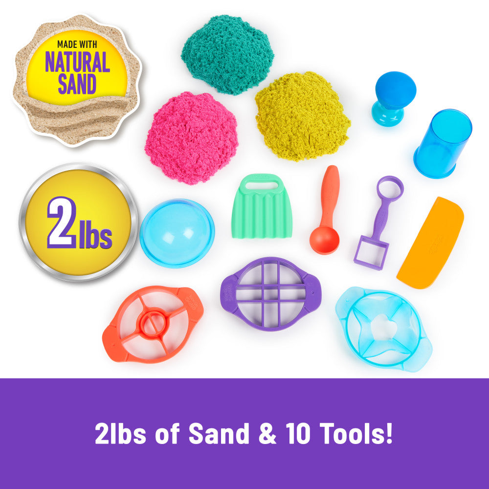 Kinetic Sand: Set Ultimete Sandisfying Con Herramientas