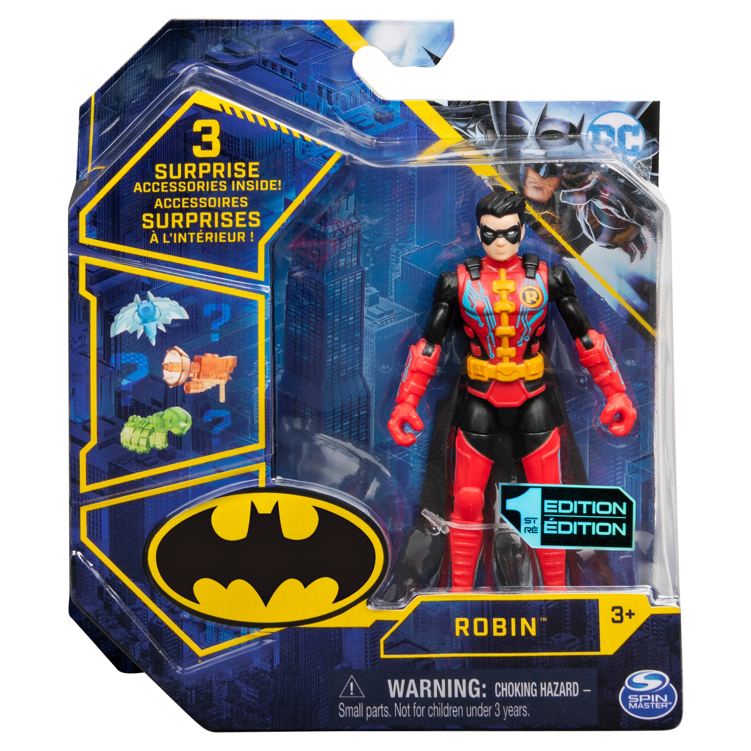 Batman Figura Batman Con Batimovil Tech Liquidacion