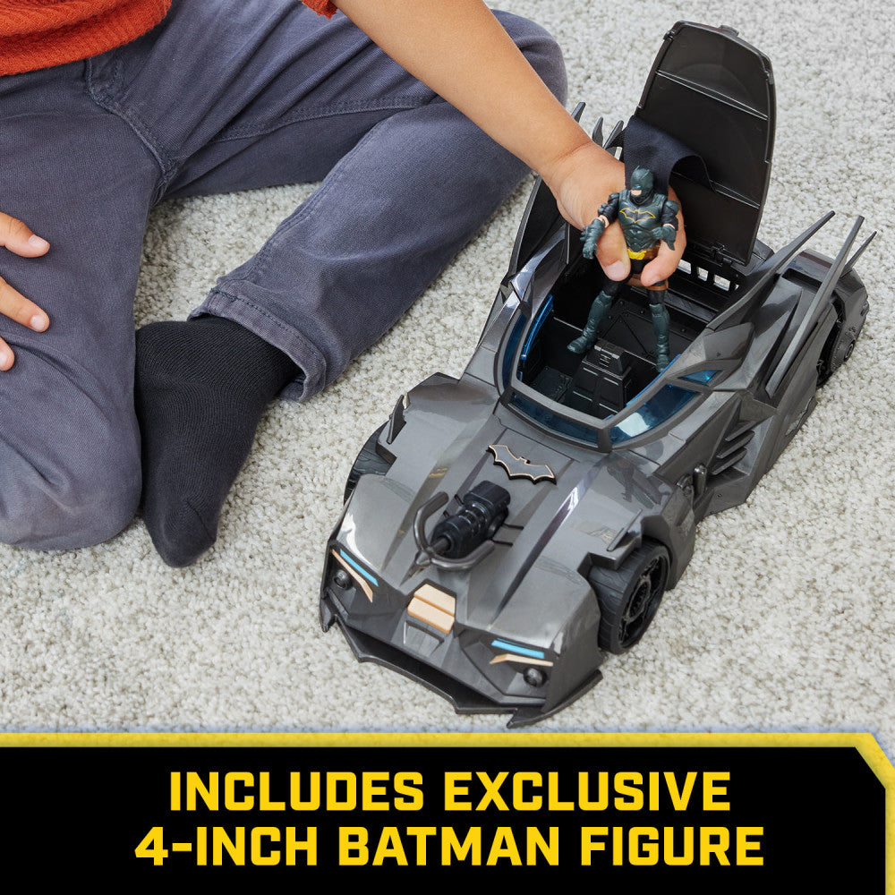 Batman: Batim√≥vil Con Figura 4 pulgadas