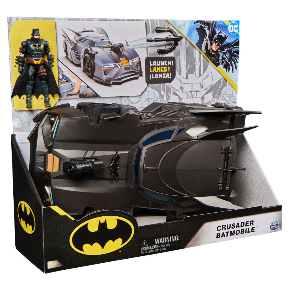Batman: Batimóvil Con Figura 4 pulgadas