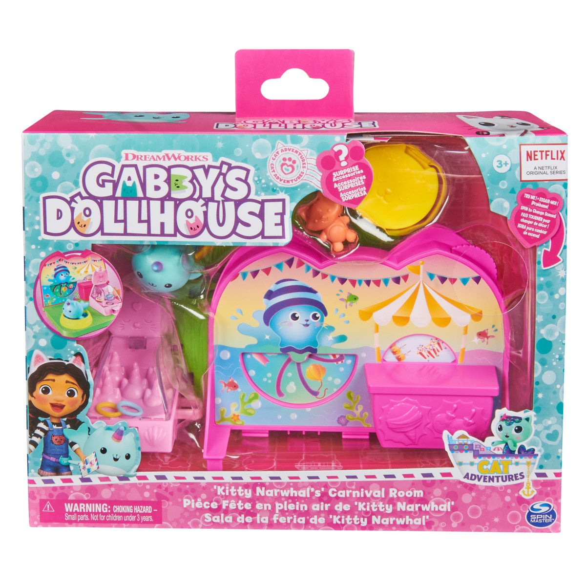 Gabbys Dollhouse: Sala De La Feria De Kitty Narwhal
