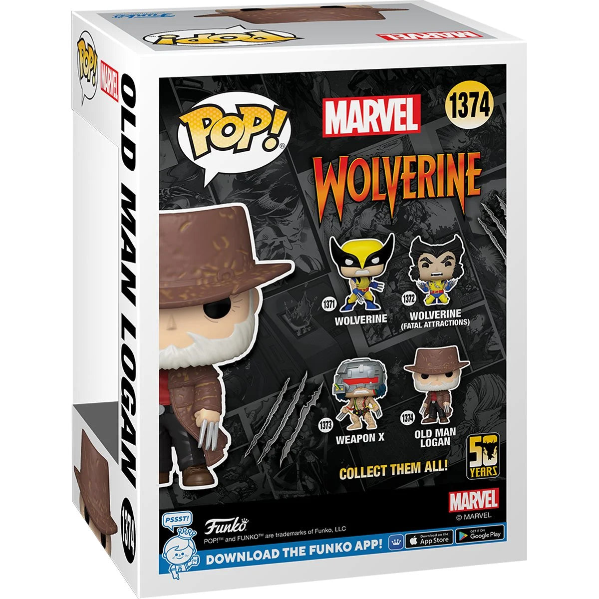 Funko Pop Marvel: Wolverine 50 Aniversario - Old Man Logan