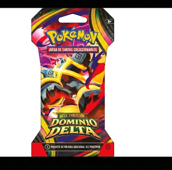 Pokemon TCG: Megaevolucion Dominio Delta - Sleeved Booster en Español 10-10443-106
