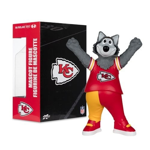 Mcfarlane Nfl Posed Mascot: Kansas City Chiefs - K.C. Wolf