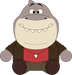 Youtooz Plush: Bad Guys 2 - Mr. Shark Peluche 9 Pulgadas
