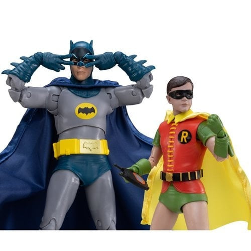 Mcfarlane Collector Edition: Batman 1966 - Batman And Robin 7 Pulgadas 2 Pack
