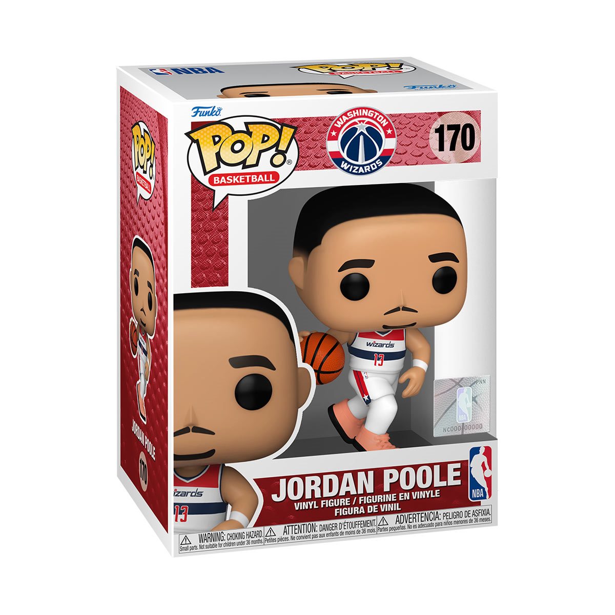Funko Pop NBA: Washington Wizards - Jordan Poole