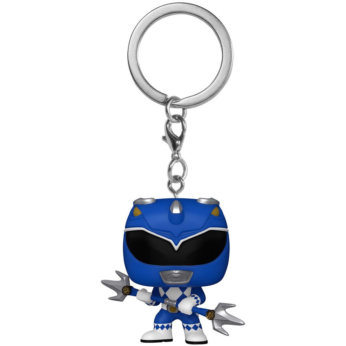 Funko Pop Keychain: Mighty Morphin Power Rangers 30 Aniversario - Blue Ranger Llavero