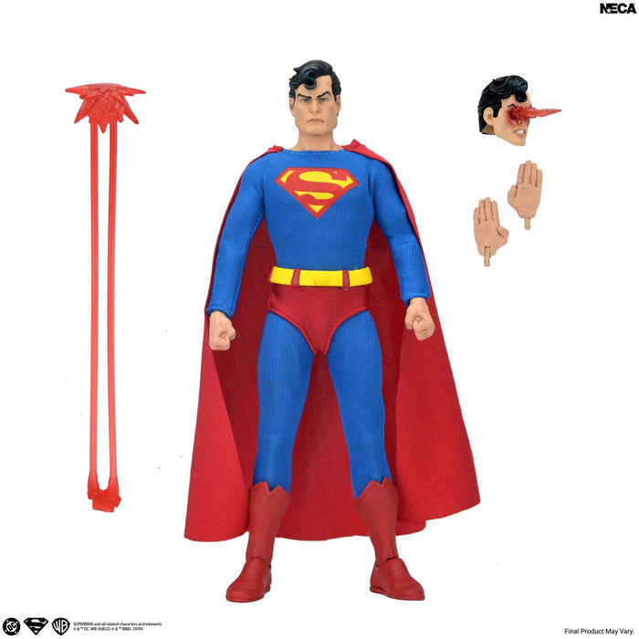 NECA Figura de Accion Vestida: DC Comics - Superman 8 Pulgadas