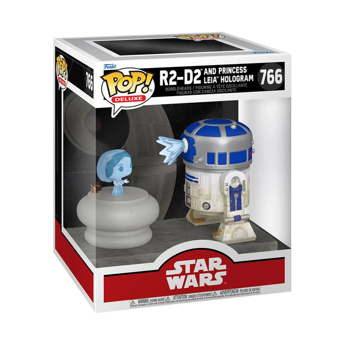 Funko Pop Deluxe: Star Wars - R2 D2 Con Leia