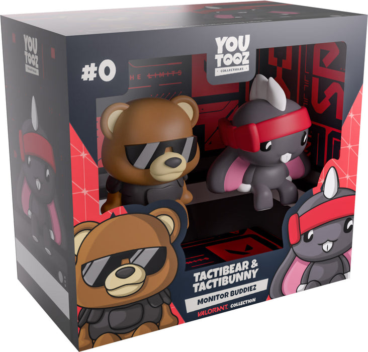 Youtooz Games Monitor Buddiez: Valorant - TactiBear y TactiBunny