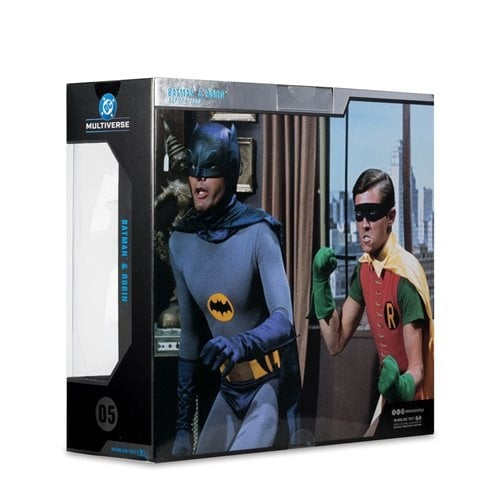 Mcfarlane Collector Edition: Batman 1966 - Batman And Robin 7 Pulgadas 2 Pack