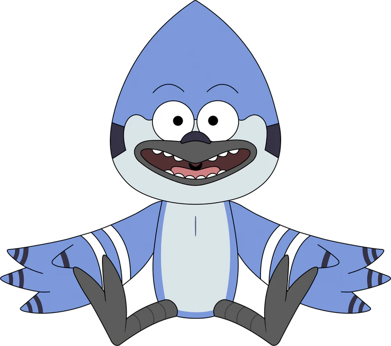 Youtooz Plush: Regular Show - Mordecai Peluche 9 Pulgadas