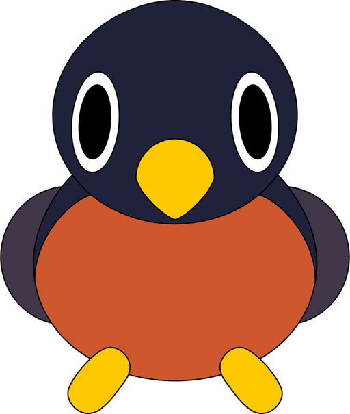 Youtooz Plush: Flock Around - American Robin Peluche 9 Pulgadas