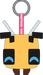 Youtooz Plush Keychain: Minecraft - Bee Llavero 5 Pulgadas