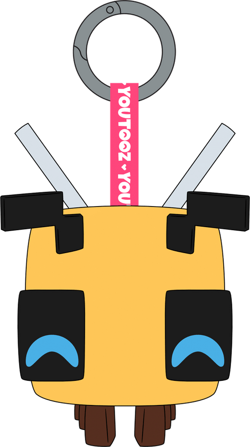 Youtooz Plush Keychain: Minecraft - Bee Llavero 5 Pulgadas